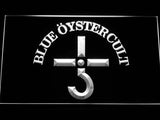 Blue Oyster Cult LED Sign - White - TheLedHeroes