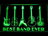 Guitar Weapon Best Band Ever LED Neon Sign Electrical - Green - TheLedHeroes