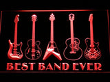 Guitar Weapon Best Band Ever LED Neon Sign Electrical - Red - TheLedHeroes
