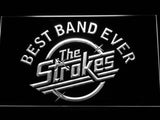 The Strokes Best Band Ever LED Sign - White - TheLedHeroes