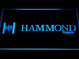 Hammond Organs Keyboards Speaker LED Neon Sign USB - Blue - TheLedHeroes