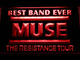 MUSE Best Band Ever LED Sign - Red - TheLedHeroes