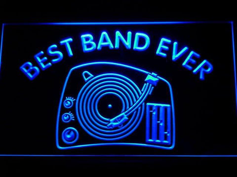 DJ Turntable Mixer Best Band Ever LED Neon Sign USB -  - TheLedHeroes
