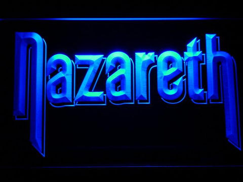 Nazareth LED Neon Sign Electrical - Blue - TheLedHeroes