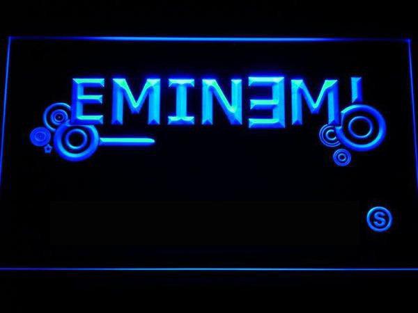 FREE Eminem LED Sign - Blue - TheLedHeroes