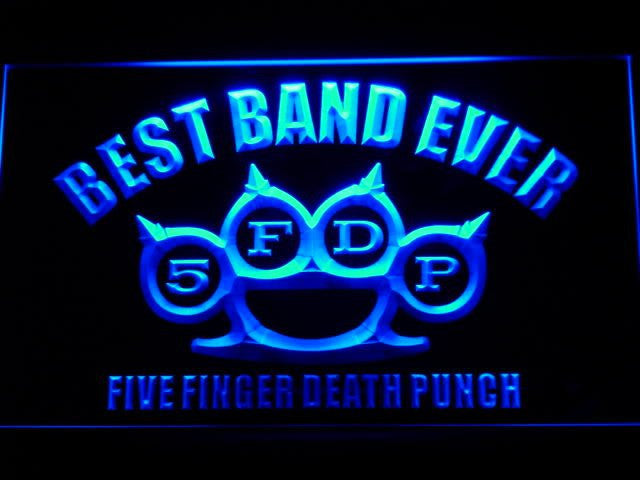 5FDP Best Band Ever LED Sign -  - TheLedHeroes