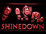 Shinedown 2 LED Sign - Red - TheLedHeroes