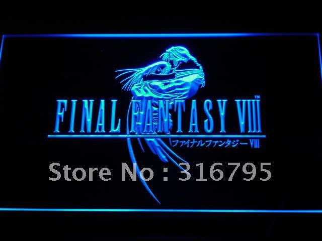 Final Fantasy VIII LED Sign - Blue - TheLedHeroes