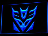 Transformers Robot LED Neon Sign USB - Blue - TheLedHeroes