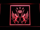 Final Fantasy XI San d'Oria LED Neon Sign Electrical - Red - TheLedHeroes