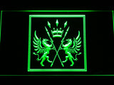FREE Final Fantasy XI San d'Oria LED Sign - Green - TheLedHeroes