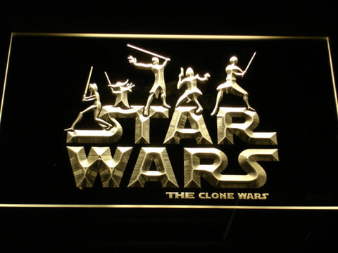 Star Wars The Clone Wars LED Sign -  - TheLedHeroes