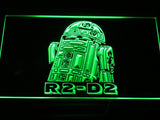 Star Wars R2-D2 Display Rare LED Sign - Green - TheLedHeroes