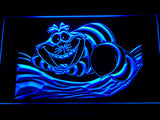 Cheshire Cat LED Sign - Blue - TheLedHeroes