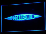 Doctor Who 2 LED Neon Sign Electrical - Blue - TheLedHeroes