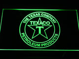 TEXACO PORCELAIN GAS PUMP Bar LED Sign - Green - TheLedHeroes