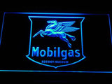 MOBILGAS RD PUMP LED Neon Sign Electrical - Blue - TheLedHeroes