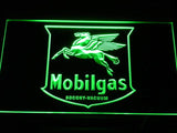 MOBILGAS RD PUMP LED Neon Sign Electrical - Green - TheLedHeroes