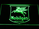 MOBILGAS RD PUMP LED Sign - Green - TheLedHeroes