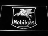 MOBILGAS RD PUMP LED Neon Sign Electrical - White - TheLedHeroes