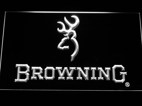 Browning Firearm LED Sign - White - TheLedHeroes