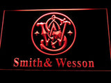 Smith Wesson Gun Firearms LED Sign - Red - TheLedHeroes
