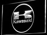 Kawasaki Racing Motorcylce LED Neon Sign USB - White - TheLedHeroes