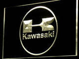 Kawasaki Racing Motorcylce LED Neon Sign Electrical - Yellow - TheLedHeroes