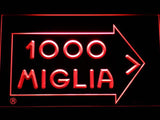 Mille Miglia Racing LED Neon Sign USB - Red - TheLedHeroes