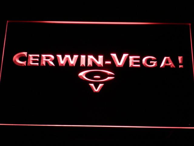 Cerwin Vega Audio Home Theater LED Neon Sign Electrical - Red - TheLedHeroes