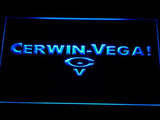 Cerwin Vega Audio Home Theater LED Neon Sign USB - Blue - TheLedHeroes