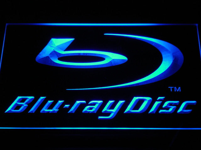 FREE Blu-ray Disc Logo Display LED Sign - Blue - TheLedHeroes