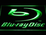 Blu-ray Disc Logo Display LED Neon Sign Electrical - Green - TheLedHeroes