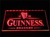 Guinness Draught LED Neon Sign Electrical - Red - TheLedHeroes