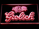 Grolsch Beer Bar Pub Club NEW LED Sign - Red - TheLedHeroes