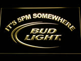 Bud Light It's 5 pm Somewhere Bar LED Sign - Multicolor - TheLedHeroes