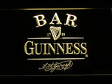Guinness BAR LED Neon Sign Electrical - Yellow - TheLedHeroes