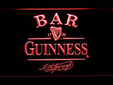 Guinness BAR LED Neon Sign USB - Red - TheLedHeroes