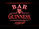 Guinness BAR Beer LED Sign - Red - TheLedHeroes