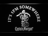 Captain Morgan IT's 5 pm Somewhere LED Sign - White - TheLedHeroes
