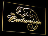 Budweiser Frank Lizard Beer Bar LED Sign - Multicolor - TheLedHeroes