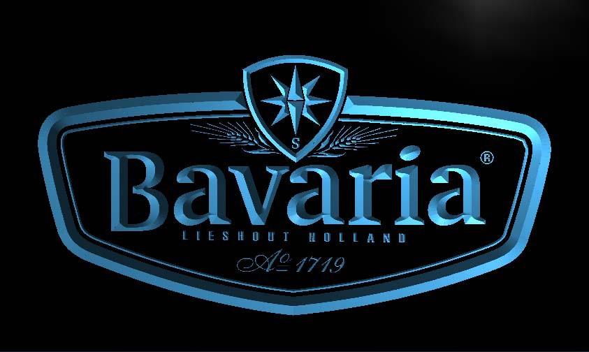 Bavaria Beer LED Neon Sign USB - Blue - TheLedHeroes