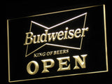 Budweiser Open Beer NR Pub Bar LED Sign - Multicolor - TheLedHeroes