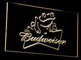 Budweiser Frog Beer Bar Pub LED Sign - Multicolor - TheLedHeroes