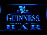 FREE Guinness Draught Beer Bar LED Sign - Blue - TheLedHeroes