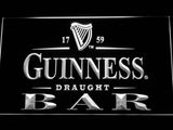 FREE Guinness Draught Beer Bar LED Sign - White - TheLedHeroes