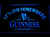Guinness It's 5 pm Somewhere LED Neon Sign USB -  - TheLedHeroes