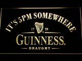 FREE Guinness It's 5 pm Somewhere LED Sign -  - TheLedHeroes