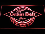 Grain Belt Beer LED Sign - Red - TheLedHeroes