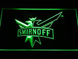 Smirnoff Vodka Wine Beer Bar LED Sign - Green - TheLedHeroes